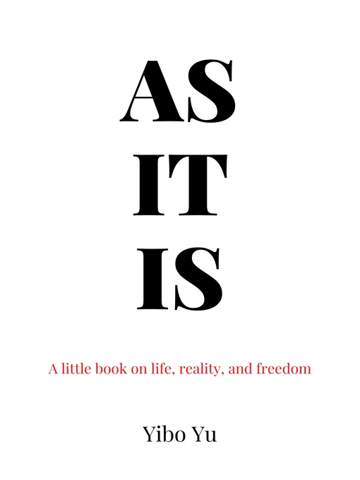 Title details for As it is by Yibo Yu - Available